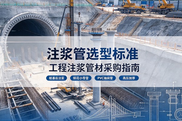 新市注浆管选型标准