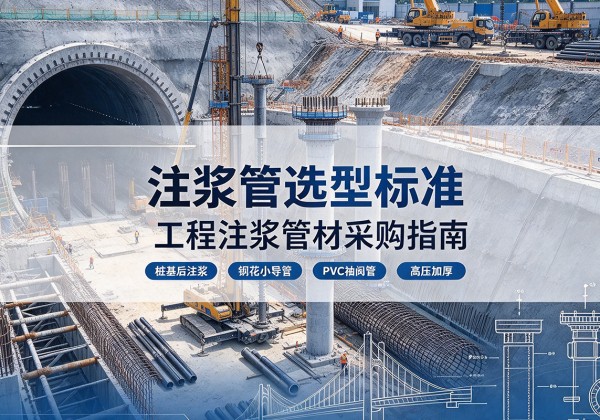 新市注浆管选型标准
